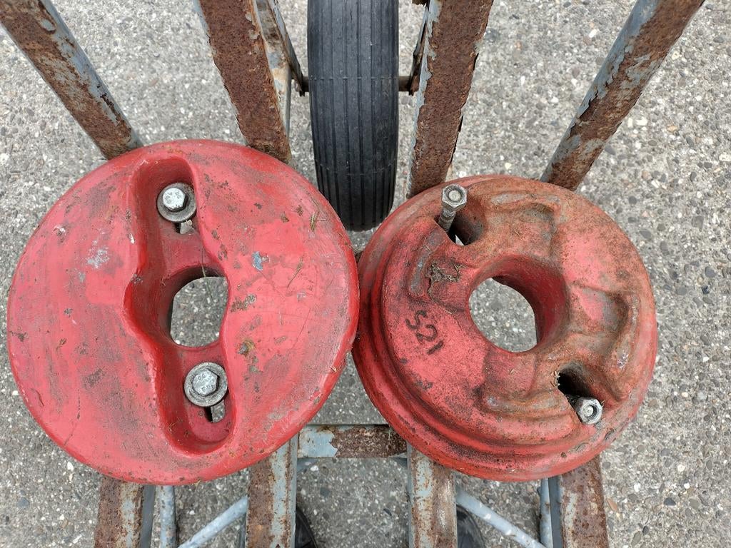 Wielgewichten voor Honda F580 tuinfrees, Tuin en Terras, Ophalen of Verzenden