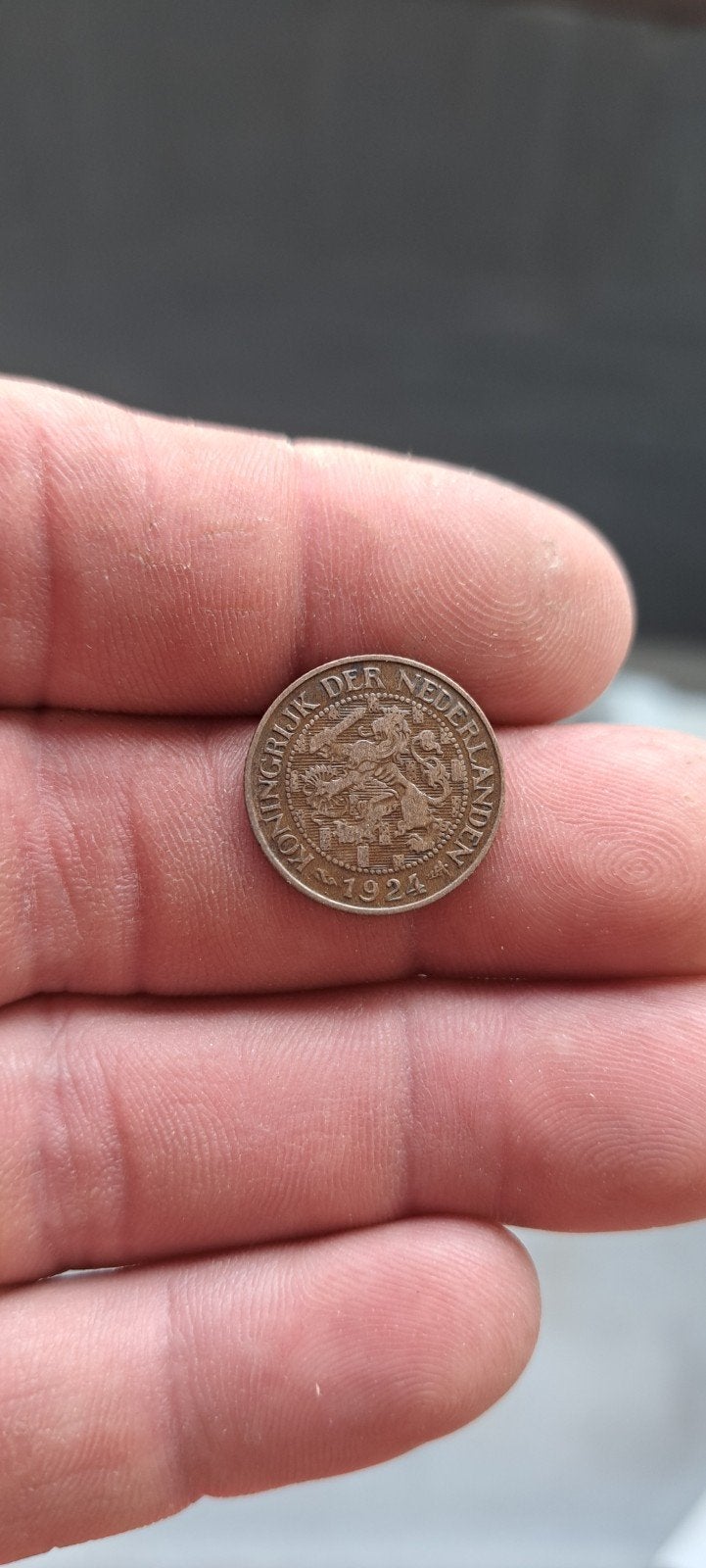 1 cent 1924(2), Ophalen of Verzenden, Koningin Wilhelmina, 1 cent