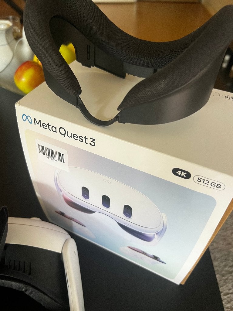 Quest 3 512mb + kiwi accessories, Spelcomputers en Games, Virtual Reality, Zo goed als nieuw, Overige platformen, VR-bril, Ophalen of Verzenden
