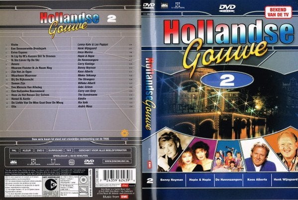 Hollandse Gouwe 2 DVD, Alle leeftijden, Verzenden, Zo goed als nieuw, Concert