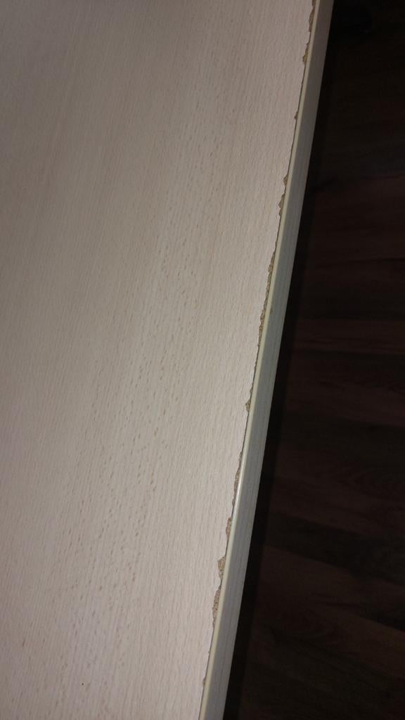 Stevige tafel 80x160 cm met metalen poten, Huis en Inrichting, Gebruikt, Metaal, Ophalen of Verzenden, Modern