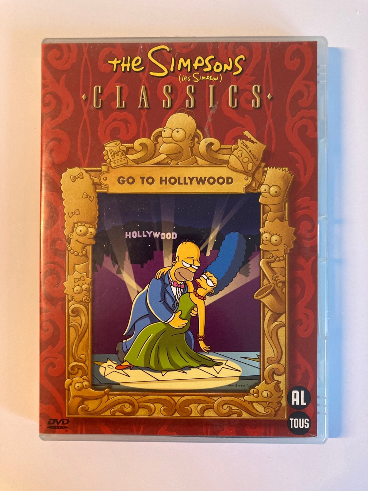 The Simpsons Classics: Go to Hollywood, 2004 / DVD, Serie, Amerikaans, Nederlands, Ophalen of Verzenden
