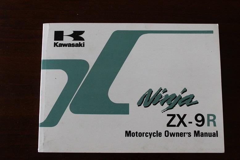 Kawasaki Ninja ZX-9R 1998 motorcycle owner's manualZX900-C2, Ophalen of Verzenden, Kawasaki