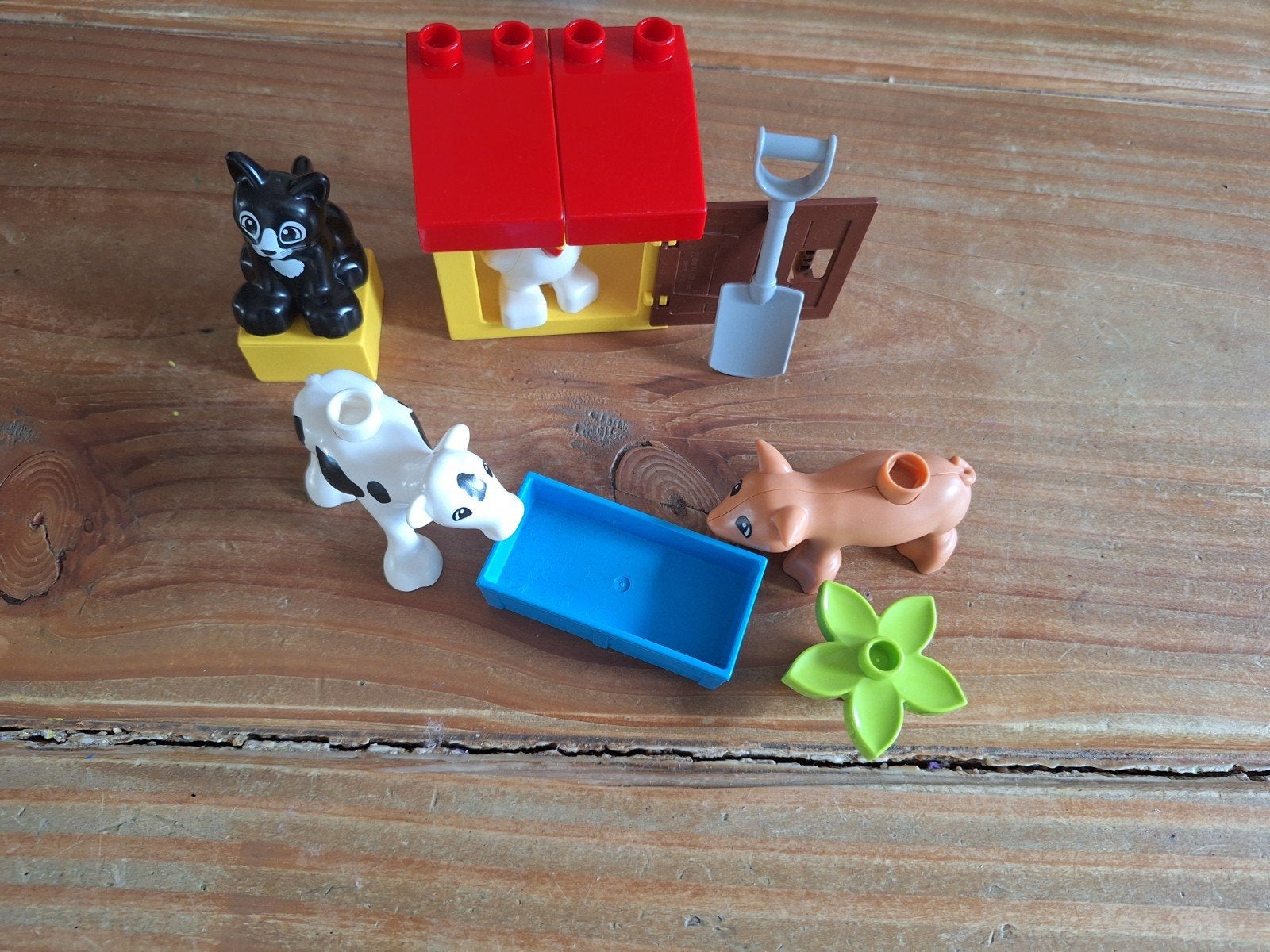 Duplo Boerderijset 10870 - Zo goed als compleet, Ophalen of Verzenden, Zo goed als nieuw, Compleet, Duplo