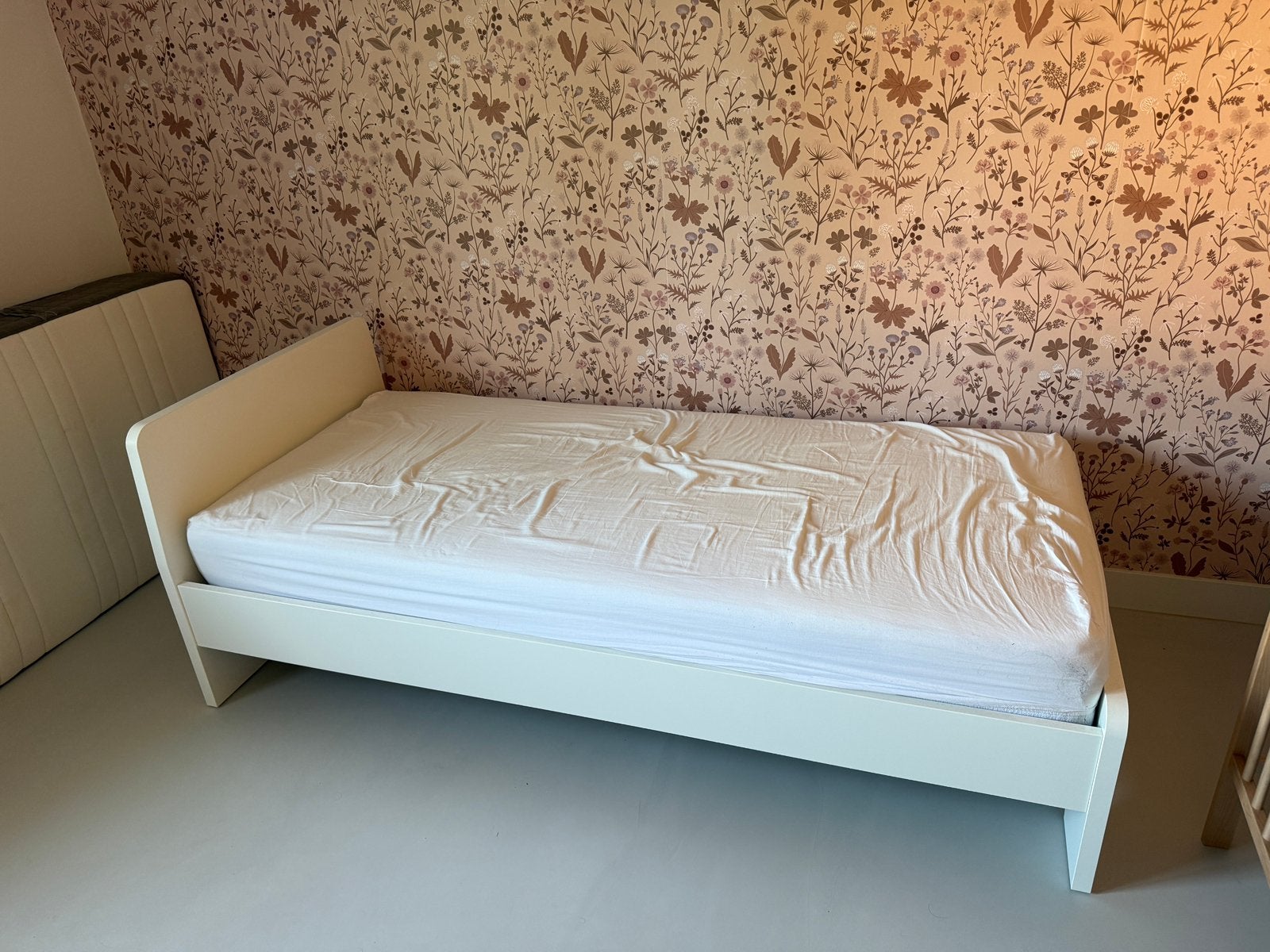 Bed Ikea Askvoll met Lönset bodem, Ophalen, Zo goed als nieuw, Eenpersoons