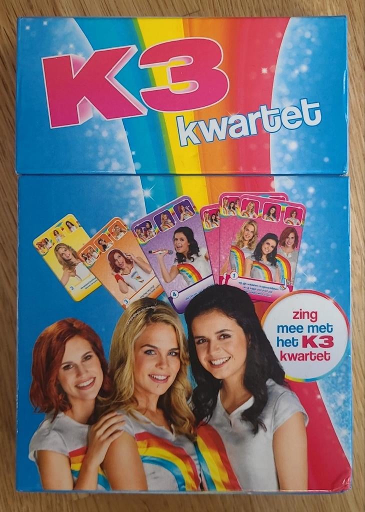 K3 kwartetspel, Ophalen of Verzenden, Zo goed als nieuw