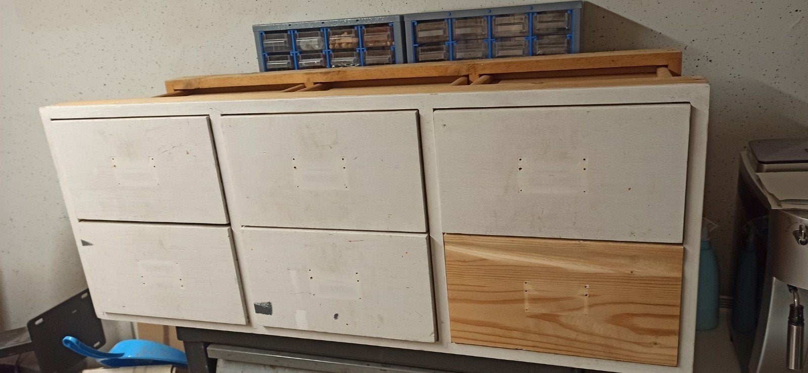 Ladenblok met 6 lades – 38x97x36 cm – €50, Ophalen, Gebruikt, 25 tot 50 cm, Minder dan 50 cm