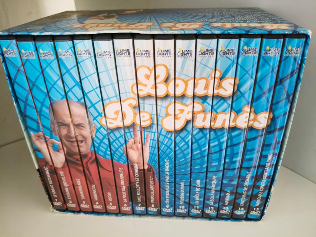 Louis De Funes - 15 Film Classics 15 DVD Boxset NL uitgave, Ophalen, 1960 tot 1980, Alle leeftijden, Zo goed als nieuw