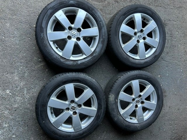 Lm velgen Suzuki Swift met nieuwe Hankook banden dot 2025, Ophalen, Info@apollotyres.nl, 15 inch, Nieuw