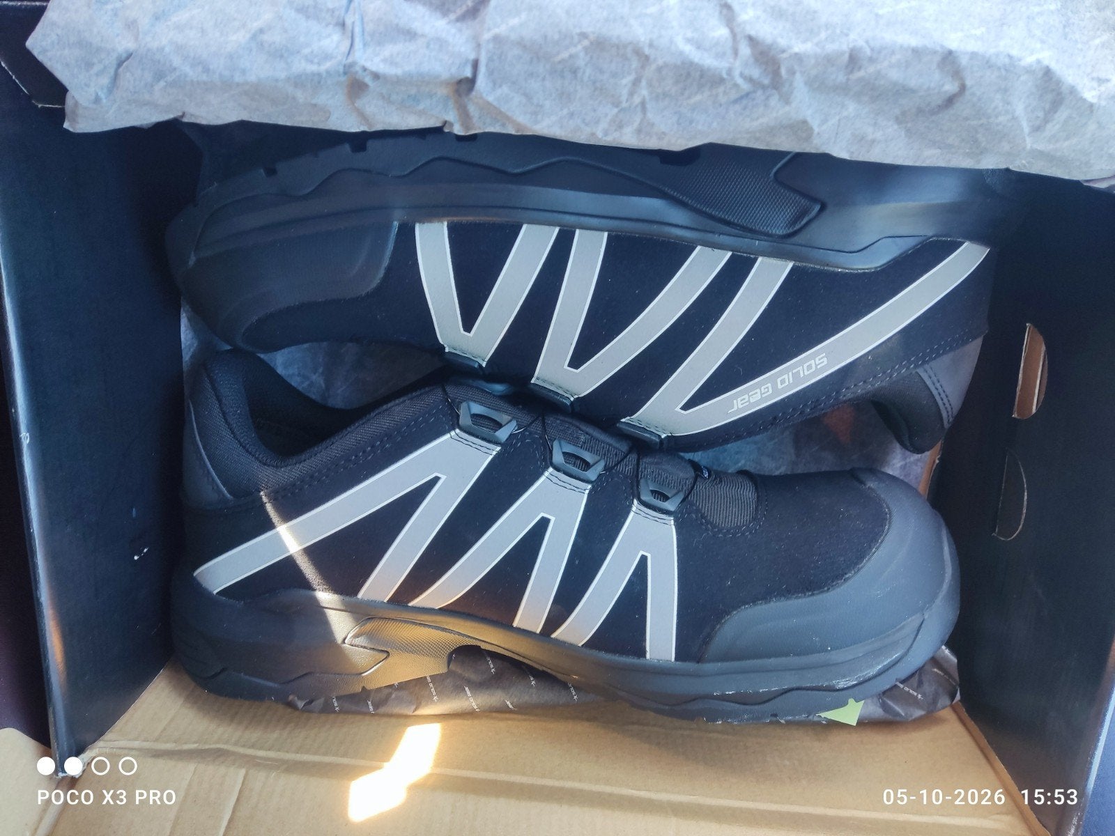 Nieuwe Solid Gear Onyx Low S3 Werkschoenen (Maat 43) met BOA, Ophalen, Nieuw