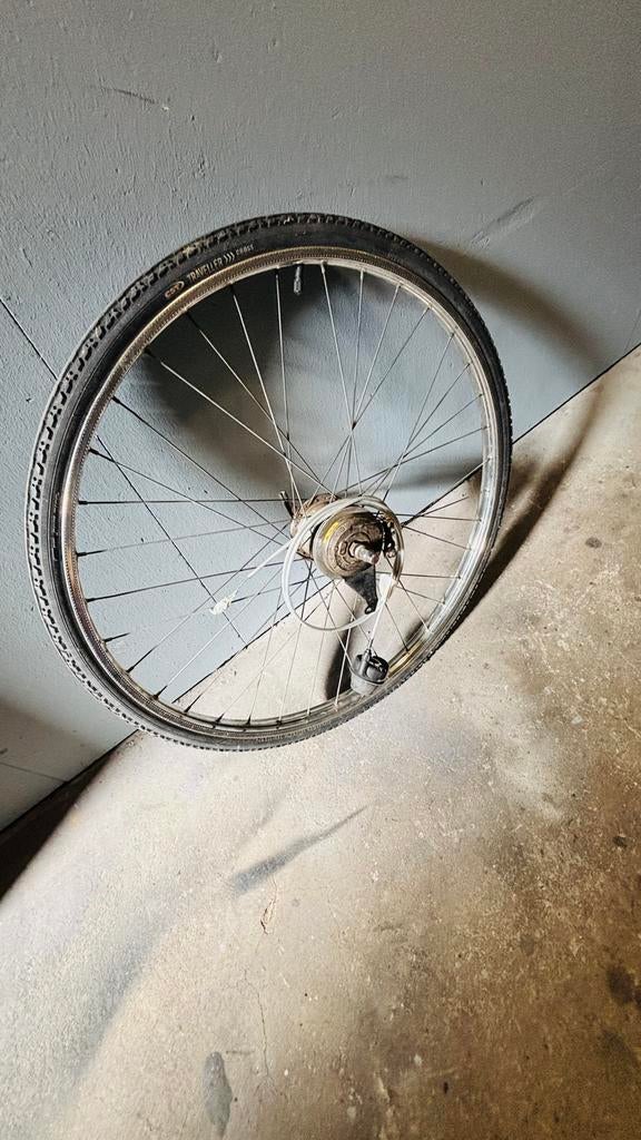 Achterwiel met 7 versnellingen - Compleet en in prima staat, Gebruikt, Aluminium, Stadsfiets, Ophalen