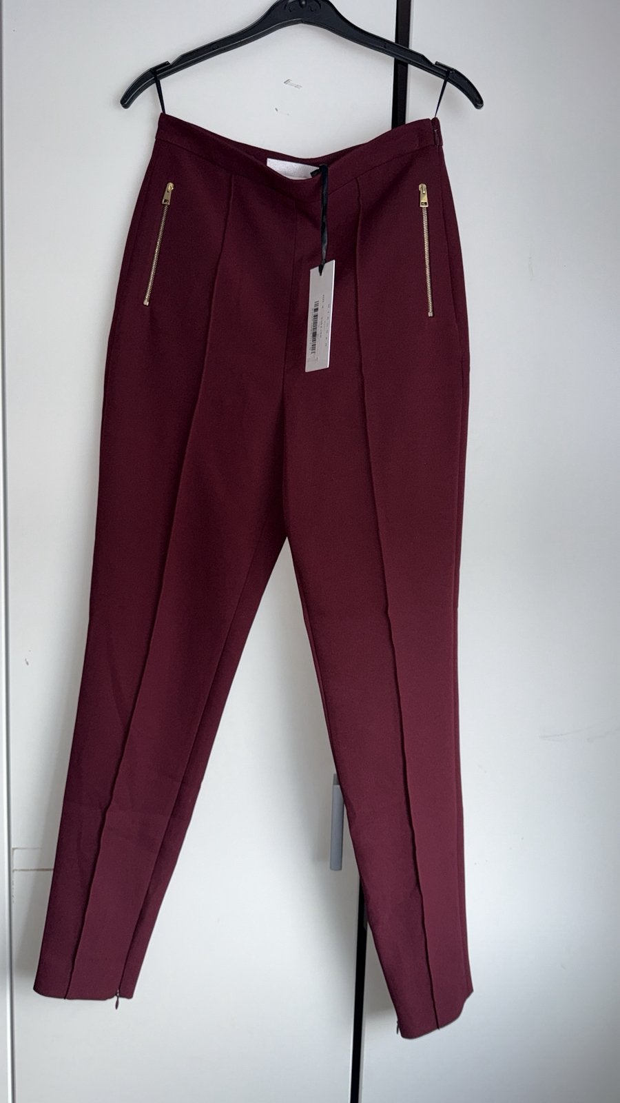 Broek, Ophalen of Verzenden, Nieuw, Maat 36 (S), Rood