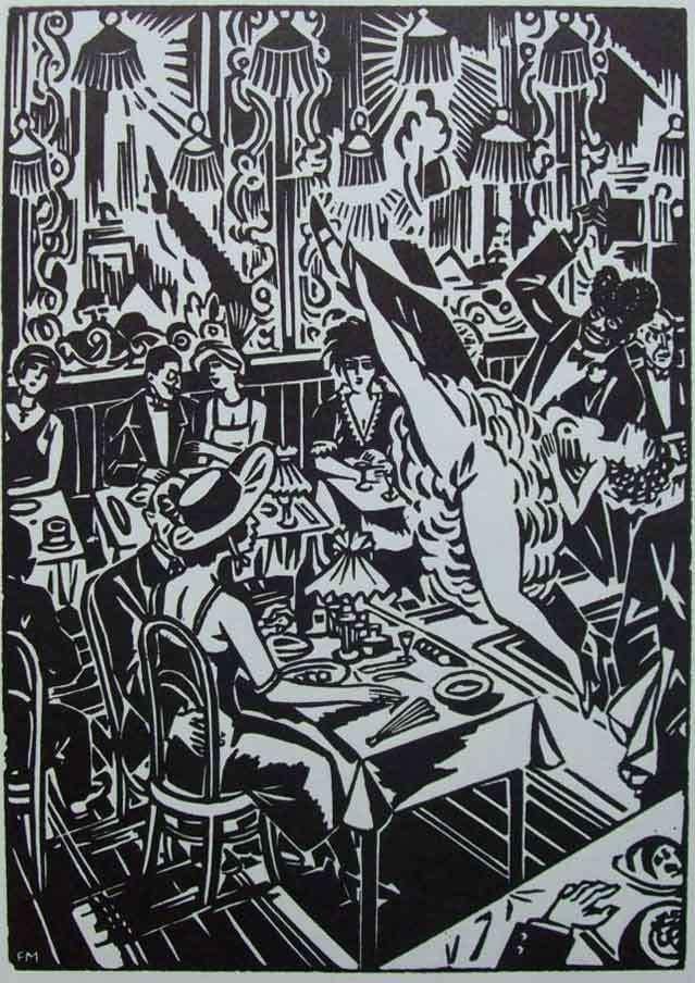Mooie kunst bij het Grafiekkabinet Frans Masereel, Ophalen of Verzenden