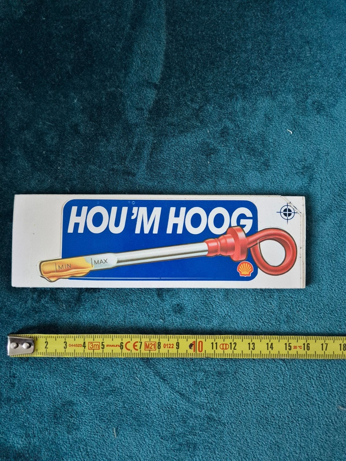 Sticker Shell Hou'm hoog, Ophalen of Verzenden