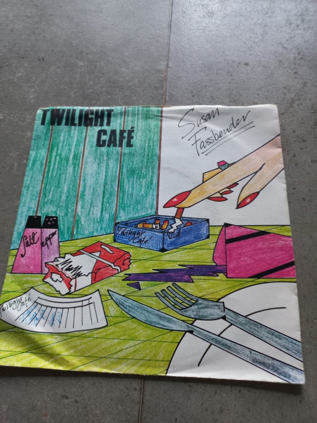 Susan Fassbender - Twilight Cafe (Originele Persing), Originele persing, Ophalen of Verzenden, Gebruikt, LP
