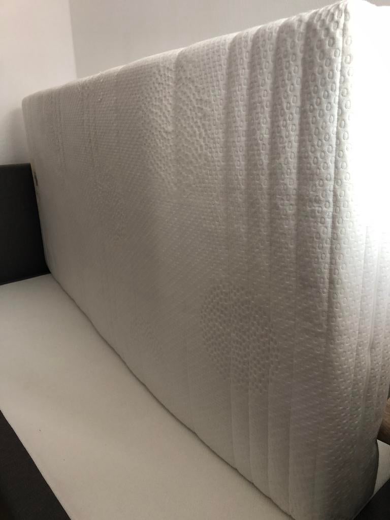 Eenpersoons koudschuim matras, Gebruikt, 90 cm, Eenpersoons, Ophalen of Verzenden