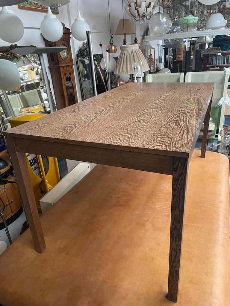 Pastoe wenge houten eettafel, jaren 70, Ophalen, Gebruikt, Pastoe, Vintage