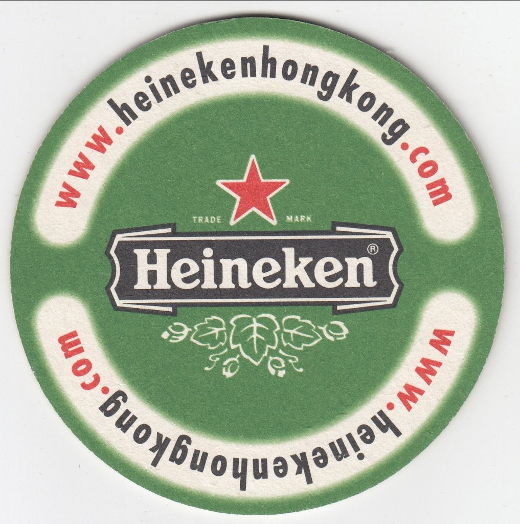 1 HEINEKEN BIERVILTJE, Ophalen of Verzenden, Gebruikt, Viltje(s), Heineken