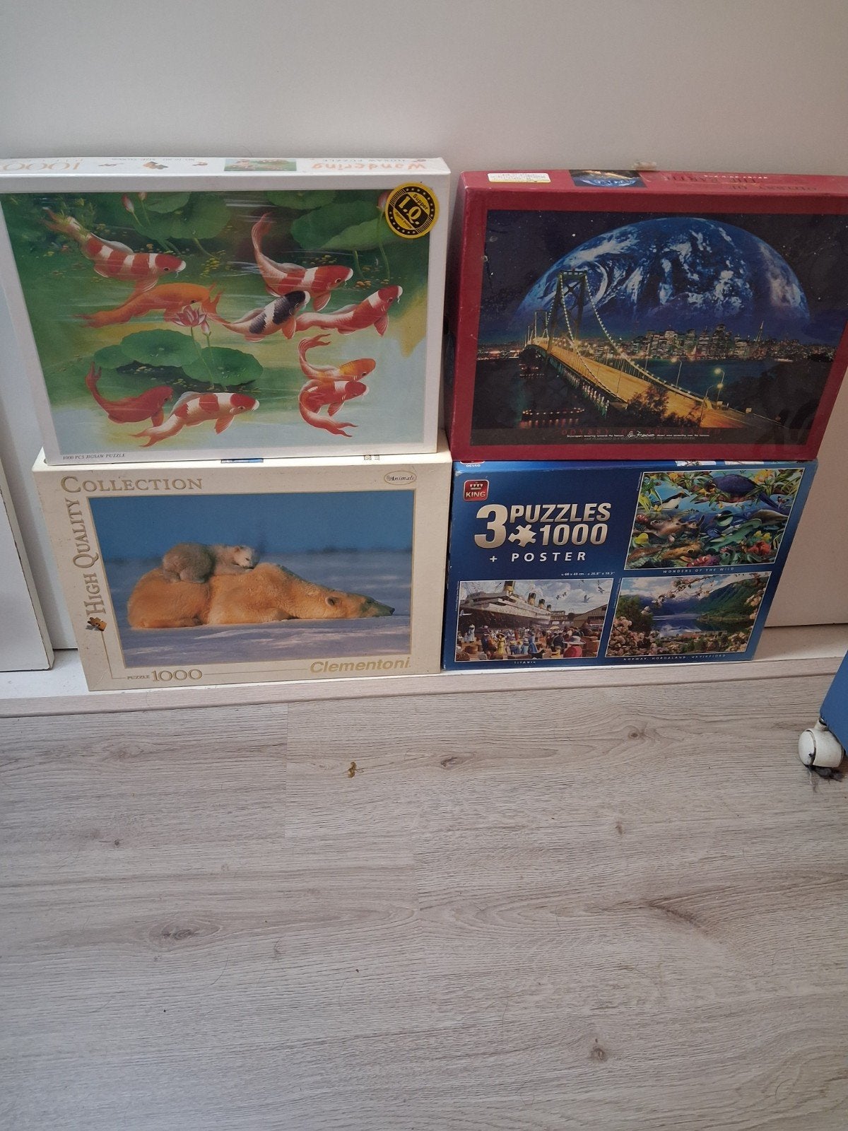 Puzzel, Ophalen, 500 t/m 1500 stukjes, Gebruikt, Legpuzzel