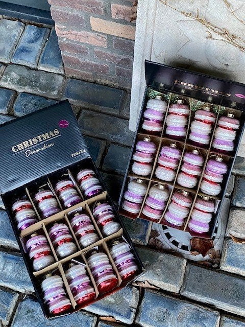 KerstBallen Macarons CupCakes Nieuw, Ophalen, Nieuw
