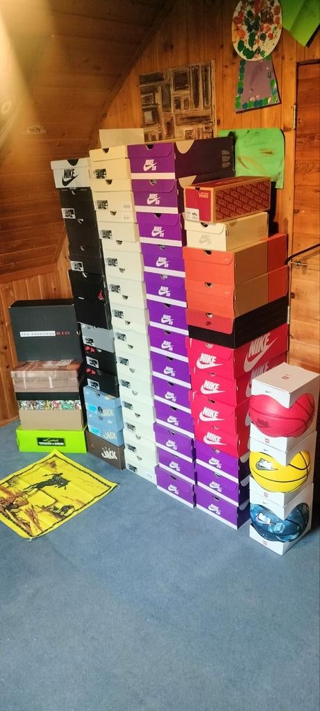 Partij bulk schoenen 54 paar nike Jordan Travis Scott, Ophalen, Nieuw