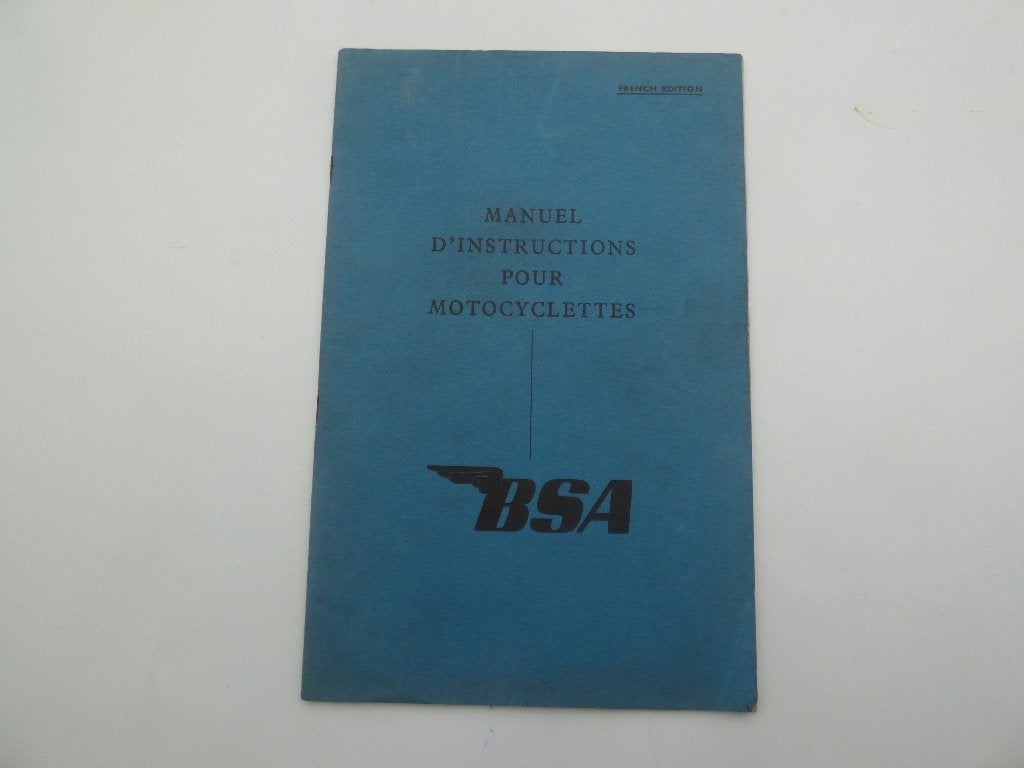 BSA D1, C10,  B31, B33, M20, M21, ....ONDERHOUDSBOEKJE, Ophalen of Verzenden, Overige merken