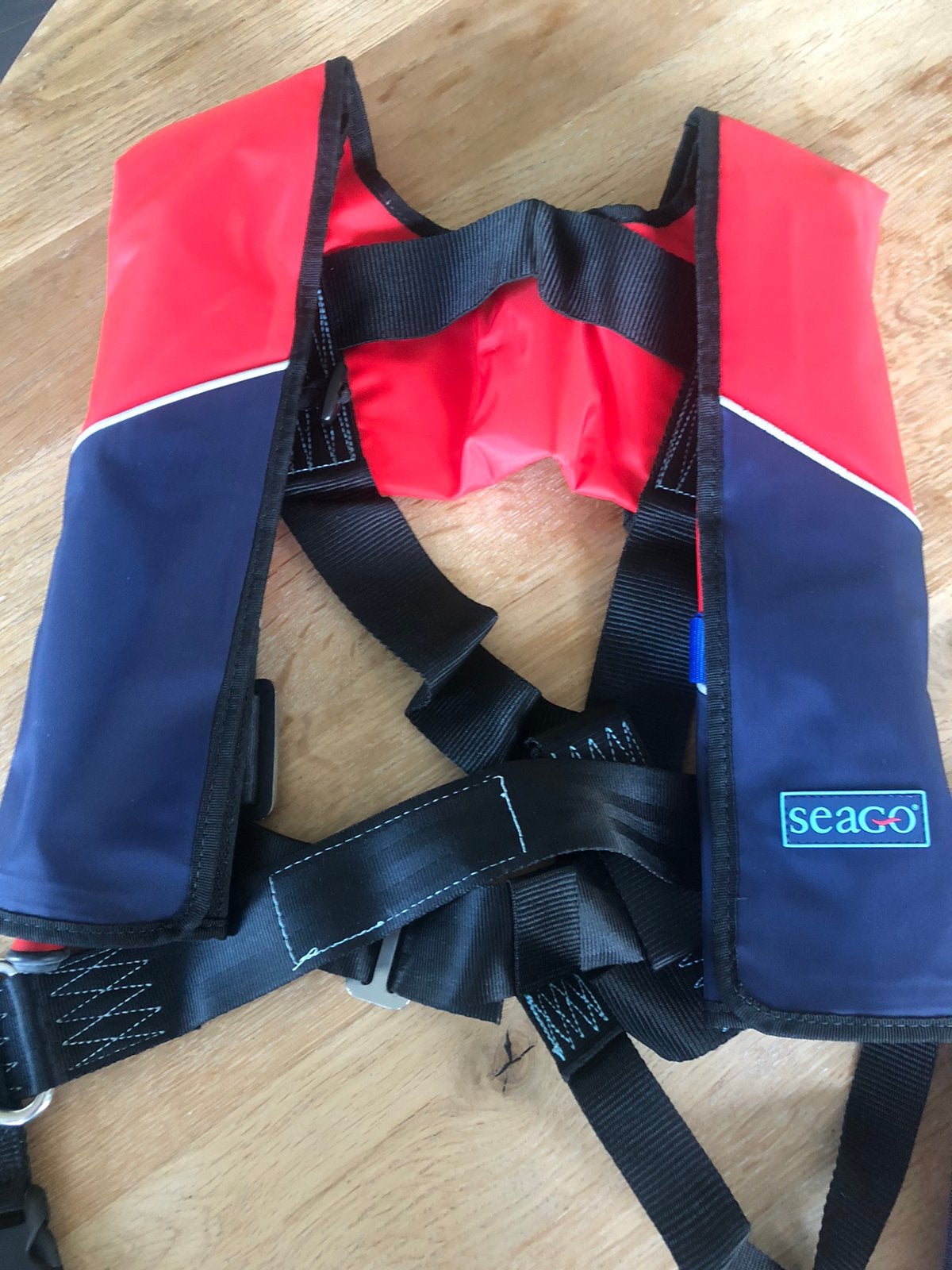 Twee nieuwe Seago automatische reddingsvesten, Watersport en Boten, Watersportkleding, Ophalen, Nieuw, Dame of Heer, Reddingsvest of Zwemvest