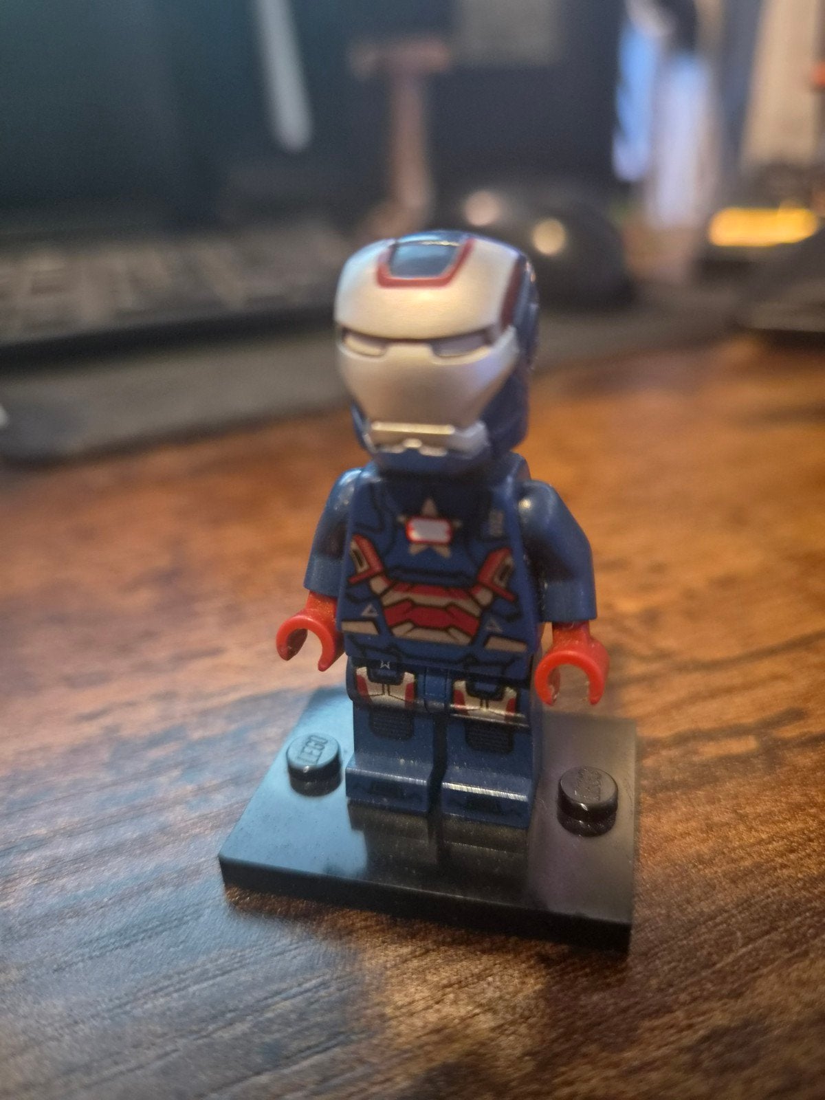 Lego Iron Patriot Minifiguur - Marvel Super Heroes, Ophalen of Verzenden, Zo goed als nieuw, Overige merken