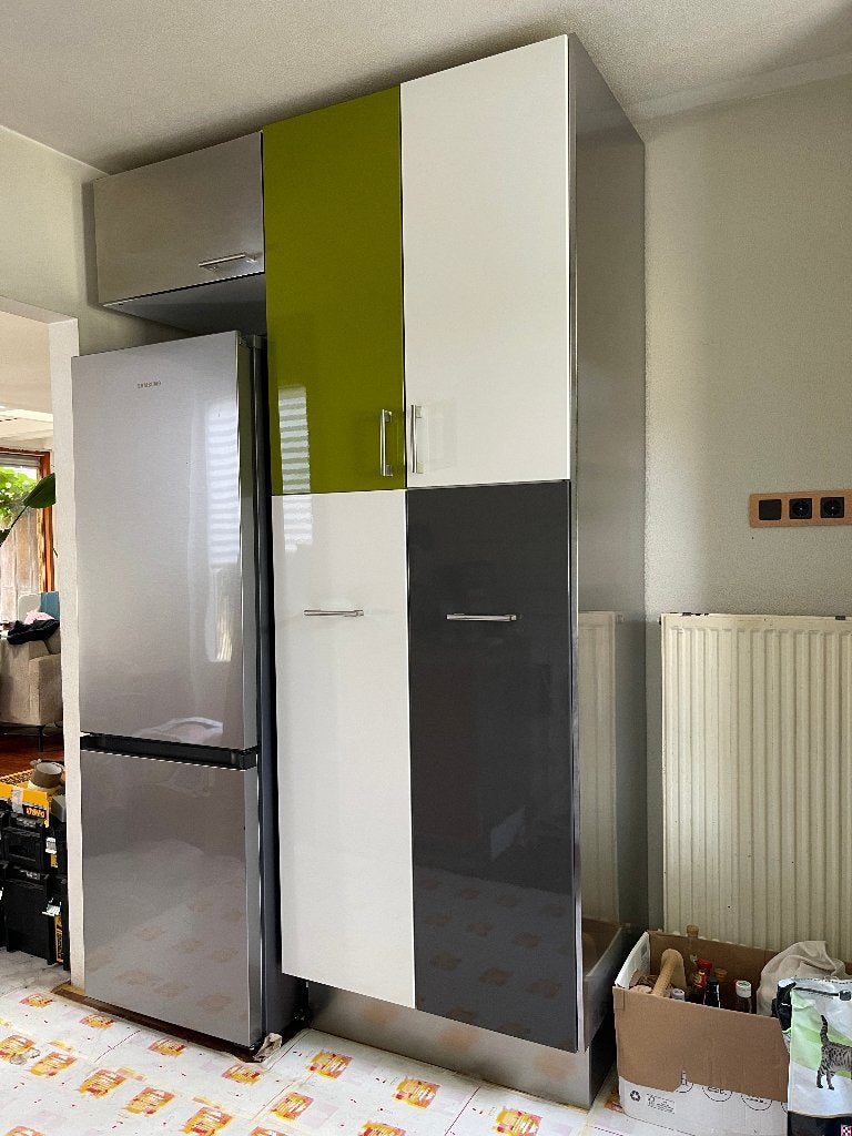 Keukenkasten, Ophalen, 50 tot 100 cm, Zo goed als nieuw, 50 tot 75 cm