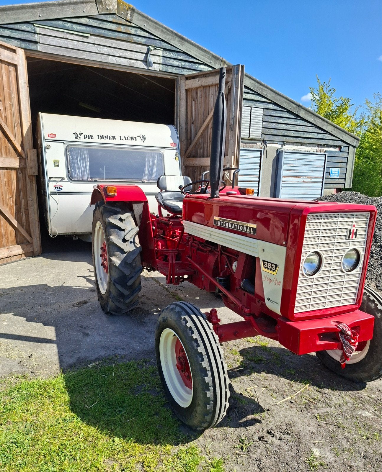 Nette international 353, Zakelijke goederen, Agrarisch | Tractoren, Case IH, tot 80 Pk, Gebruikt, Ophalen
