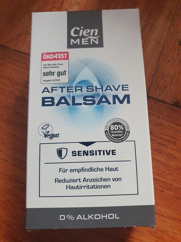 Cien Aftershave Balsem Sensitive. 100ml., Ophalen of Verzenden, Zo goed als nieuw, Gehele gezicht