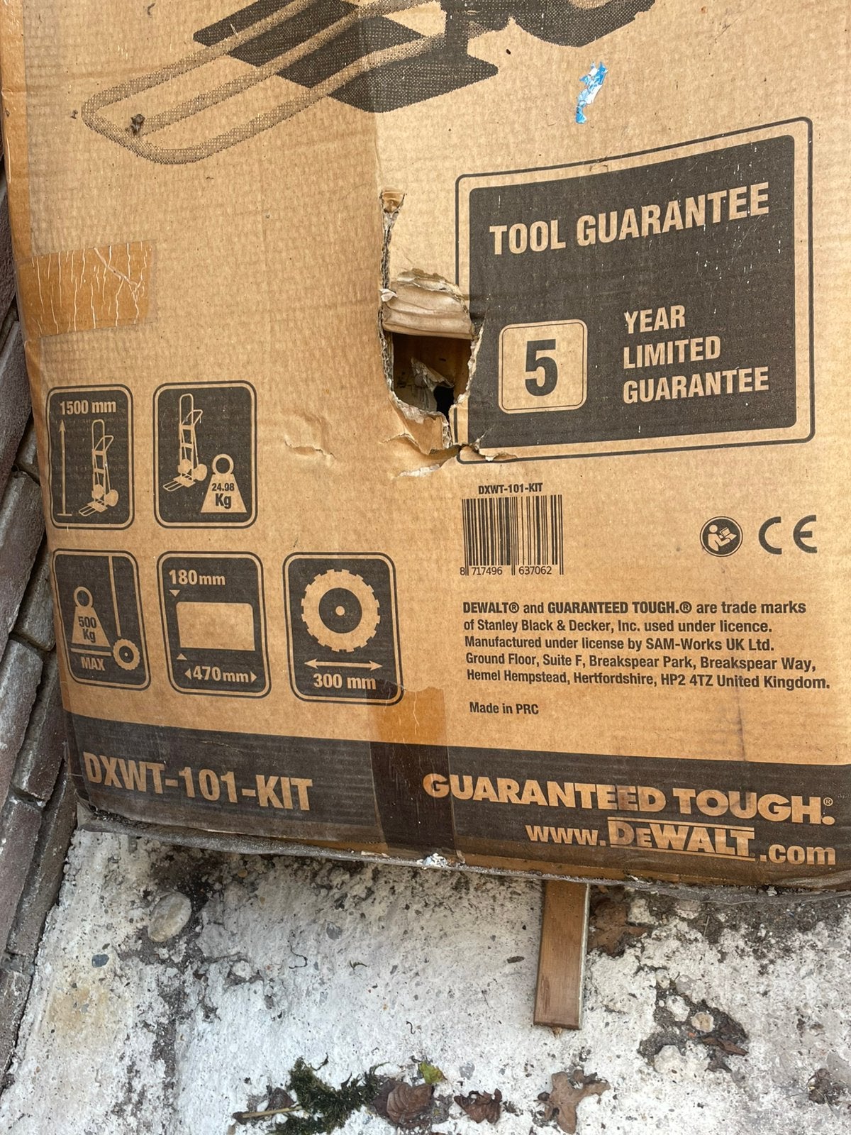 Steekwagen, DeWalt