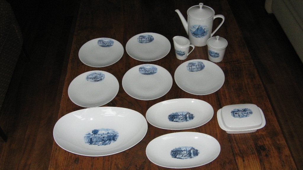 Holland streekservies  izgs, Overige merken, Vintage, Ophalen of Verzenden, Zo goed als nieuw