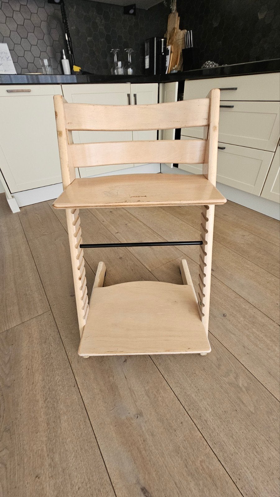 Stolle trip trap stoel, Kinderen en Baby's, Kinderstoelen, Ophalen, Gebruikt, Meegroeistoel