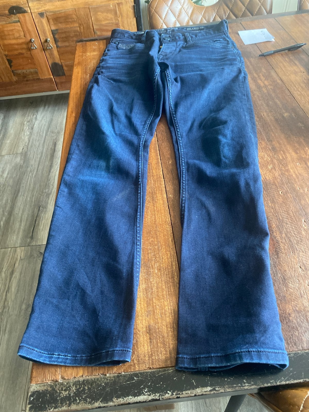 PME Legend Jeans - Relaxed Fit, Straight Leg, Ophalen of Verzenden, Zo goed als nieuw, Blauw, W32 (confectie 46) of kleiner
