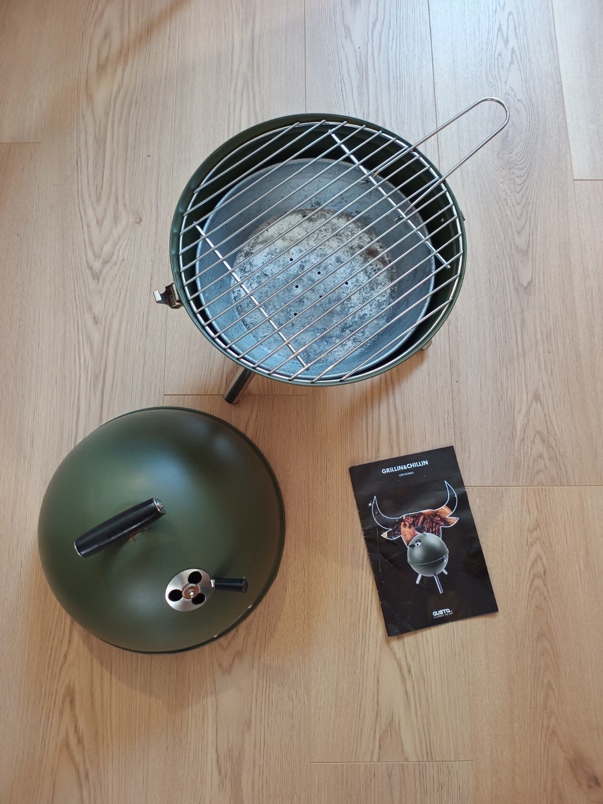 Gusto Grillin & Chillin Barbecue zgan, Ophalen, Zo goed als nieuw