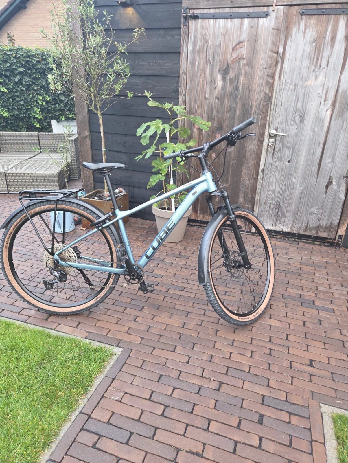 Mooie dames mountainbike 29 inch in goede staat, Overige merken, Minder dan 10 versnellingen, Gebruikt, Vering