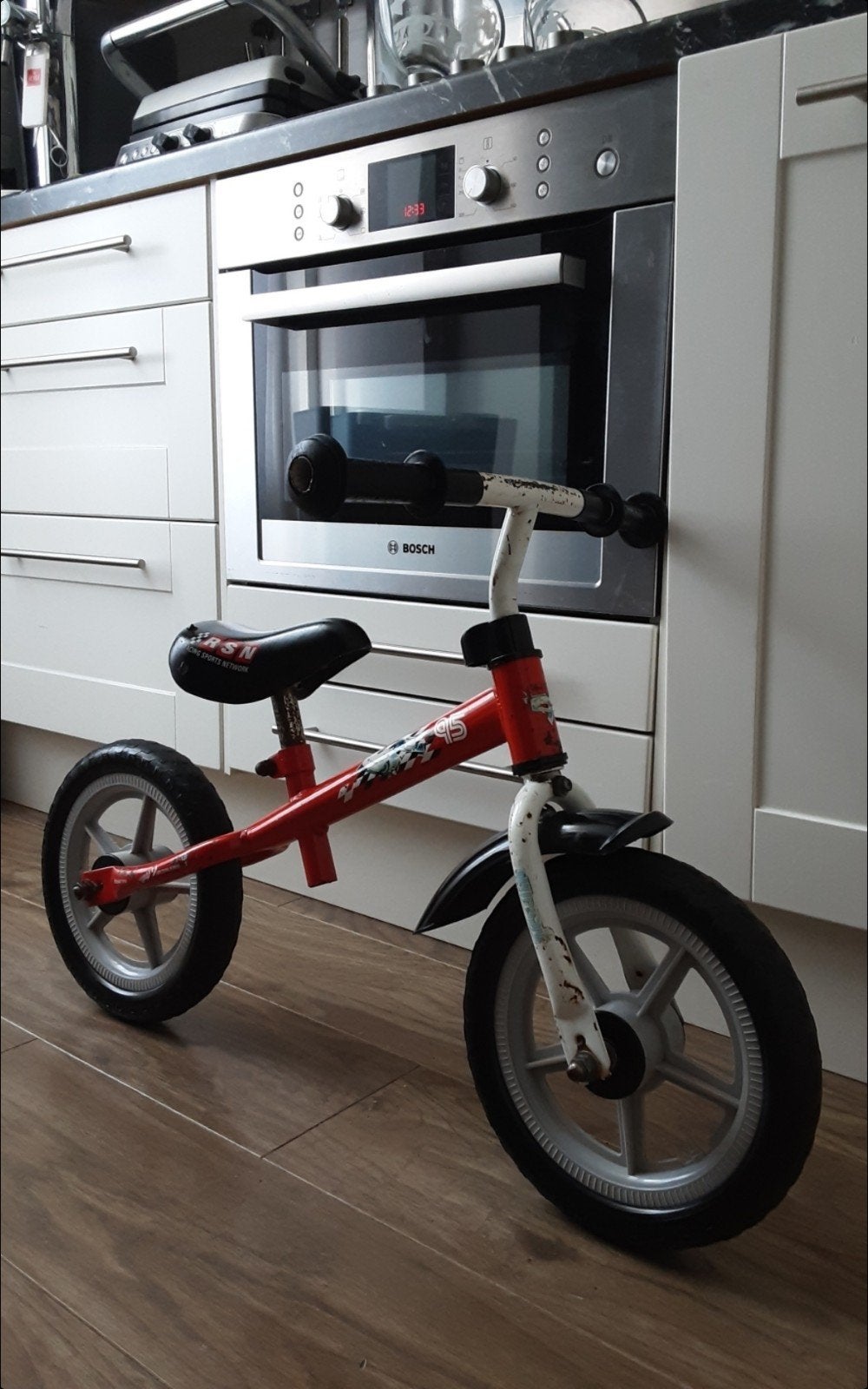 Cars Loopfiets INCLUSIEF CARS STEP, Ophalen, Loopfiets