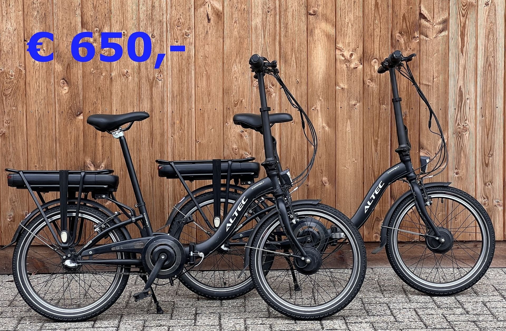 SETJE ALTEC VOUWFIETSEN VRIJWEL NIEUW., Fietsen en Brommers, Elektrische fietsen, Overige merken, -, -, Zo goed als nieuw