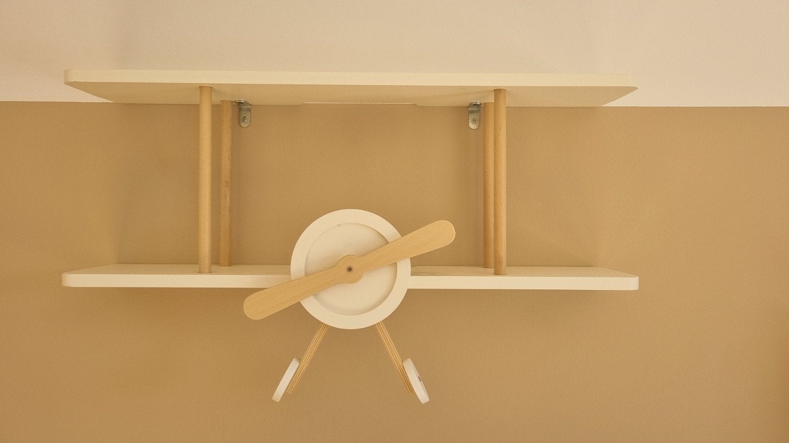 Petite Amélie vliegtuig wandplank - Nieuwstaat, Kinderen en Baby's, Petite Amélie, Ophalen of Verzenden, Zo goed als nieuw, Wit