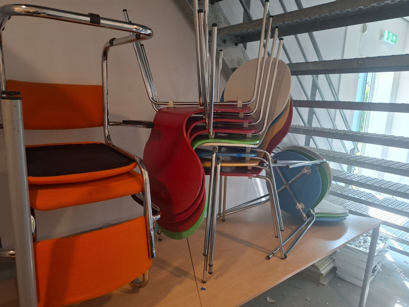partij stoelen, Ophalen, Gebruikt, Vijf, Zes of meer stoelen