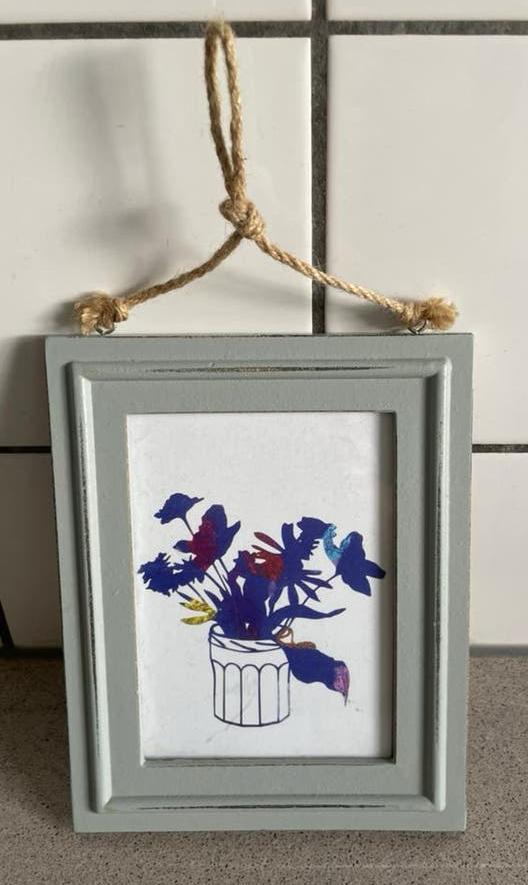 Superlruk lijstje Frances van Gool 2020, Ophalen of Verzenden, Zo goed als nieuw, Hout, Minder dan 50 cm