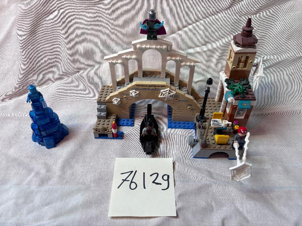 76129 LEGO Super Heroes Hydro-Man aanval, Marvel, Lego, Ophalen of Verzenden, Zo goed als nieuw