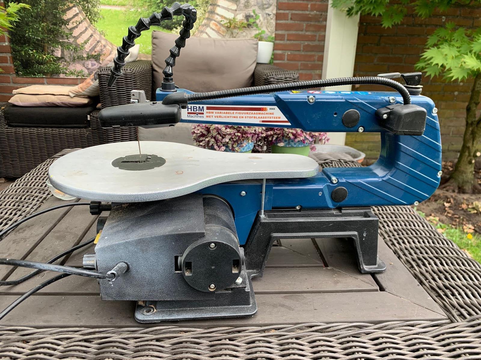 HBM variabele figuurzaagmachine 9960, 70 mm of meer, Ophalen of Verzenden, Zo goed als nieuw, Figuurzaag