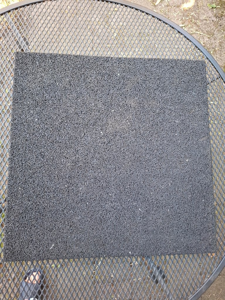 Grijze balkontegels 50x50x3 cm - 14 m2, Tuin en Terras, Ophalen, Gebruikt, Overige materialen