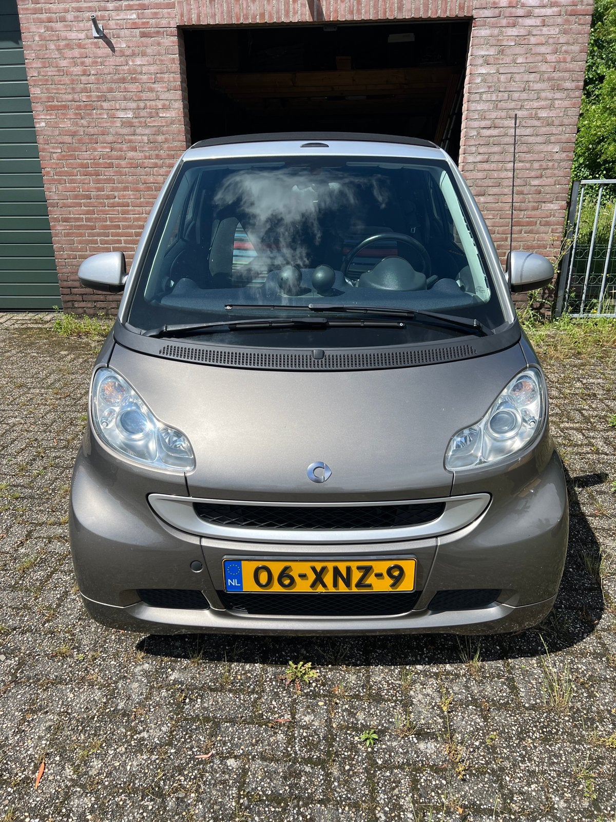 Smart ForTwo Cabrio 1.0 52KW Passion MHD AUT 2011 Grijs
