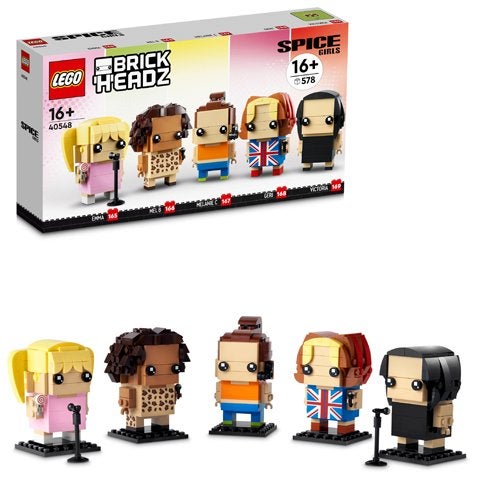 LEGO 40548 BrickHeadz Eerbetoon aan de Spice GirlsNIEUW, BrickHeadz, Lego, Nieuw, Ophalen of Verzenden