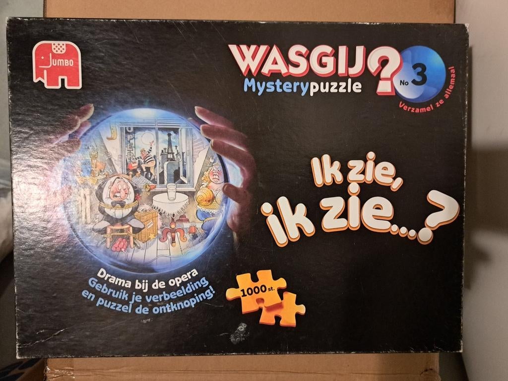 Wasgij Mystery 3, Ophalen of Verzenden, 500 t/m 1500 stukjes, Zo goed als nieuw, Legpuzzel