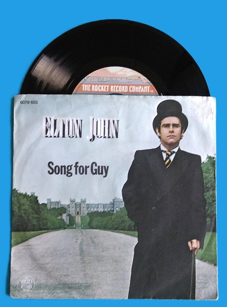 Elton John - Song for guy, Cd's en Dvd's, Vinyl Singles, Verzenden, Zo goed als nieuw, 7 inch, Pop