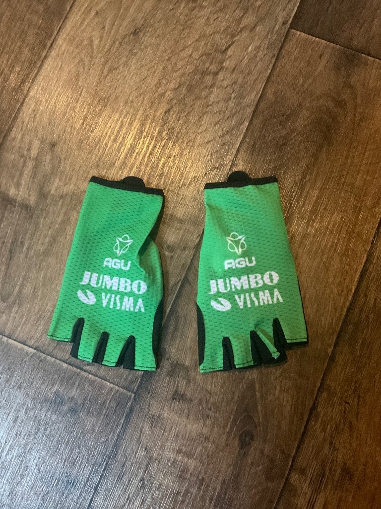 Team Jumbo Visma wielerhandschoenen nieuw maat S, Fietsen en Brommers, Ophalen of Verzenden, Nieuw, S, Handschoenen